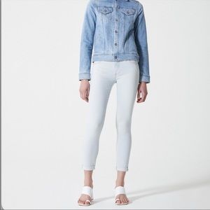 AG denim Prima Roll-up cigarette jean